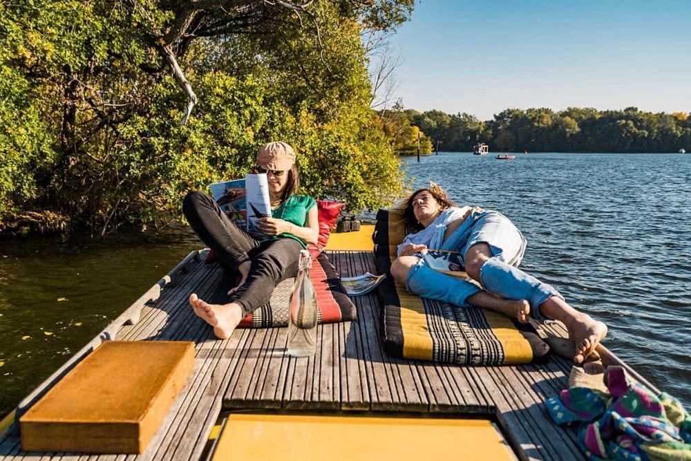 Hausboot Tour Mit Der Wasserkutsche - Fuehrerscheinfrei Hotel na wodzie Berlin